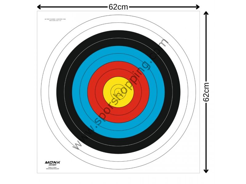 MONK HEDEF KAGIDI 60 CM 10 HALKA