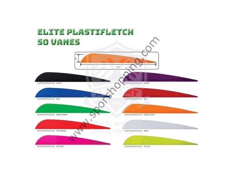 Arizona Plastifletch Tüy Ep-50 (5'')