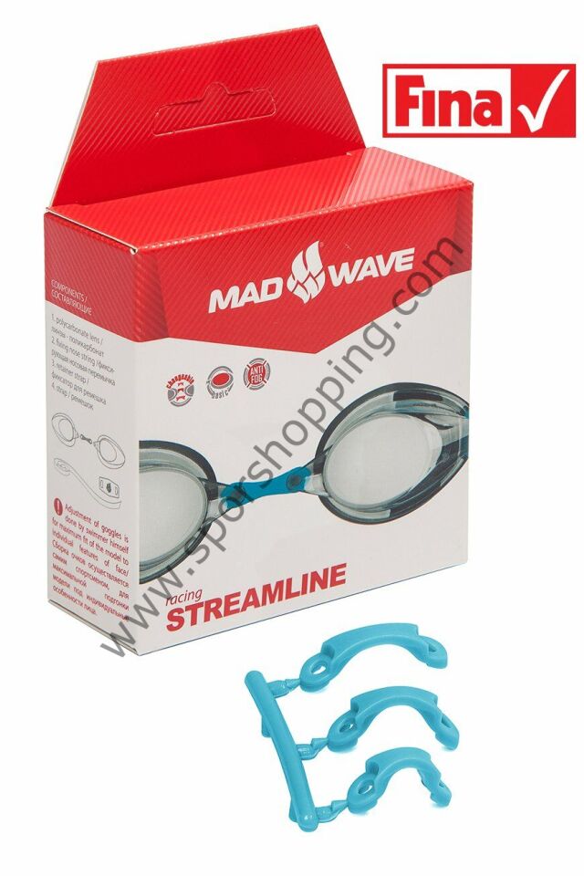 Mad Wave Streamline Yarış Gözlüğü Gri